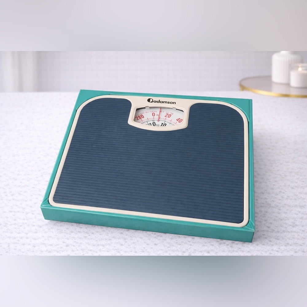 Adamson A21 Analog Bathroom Scale – Mechanical Weight Scale (300 lb)